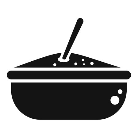 Lunch meal icon simple vector. Dinner foodのイラスト素材