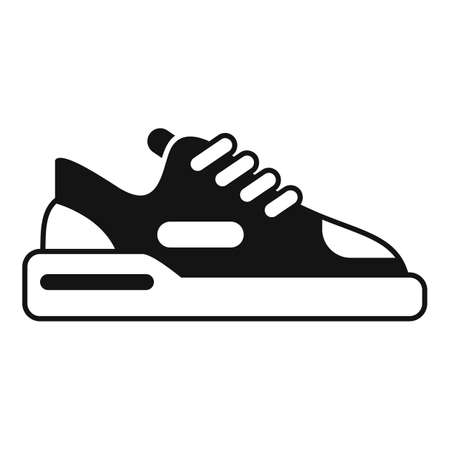 Sneaker icon simple vector. Sport shoeのイラスト素材