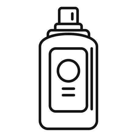 Clean mouthwash icon outline vector. Dental productのイラスト素材