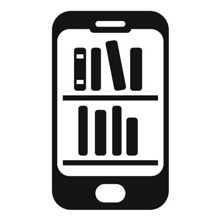 Ebook icon simple vector. Web peopleのイラスト素材