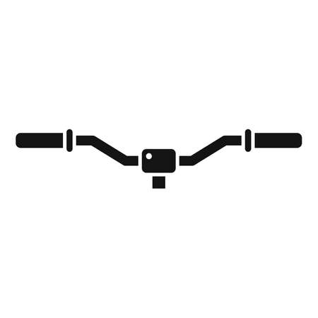 Bike handle bars icon simple vector. Repair fixのイラスト素材