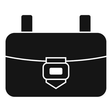 Bike repair bag icon simple vector. Mechanic fixのイラスト素材