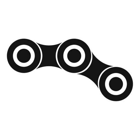 Bike chain icon simple vector. Repair maintenanceのイラスト素材