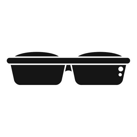 Double pet bowl icon simple vector. Cat food. Dry tin canのイラスト素材