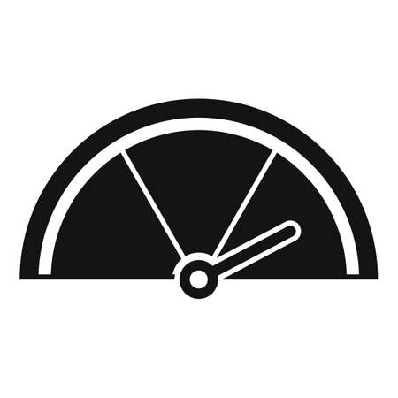 Credibility dashboard icon simple vector. Customer trust. Online qualityのイラスト素材