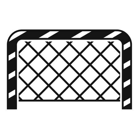 Soccer gate icon simple vector. School sport. Room equipmentのイラスト素材