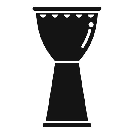 Old drum icon simple vector. Music instrument. Acoustic snareのイラスト素材