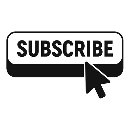 Fast subscribe icon simple vector. Sound interface. Pop post