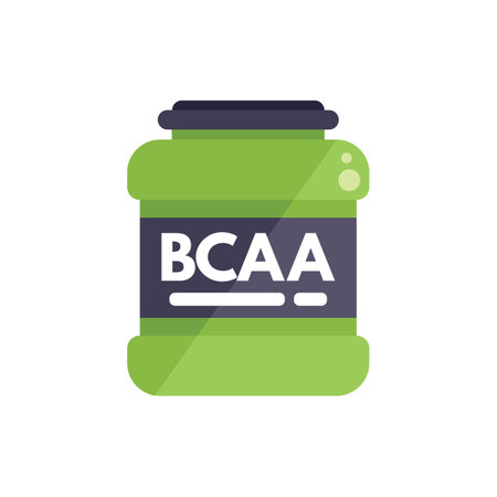 Gym food icon flat vector. Protein nutrition. Sport pack isolatedのイラスト素材