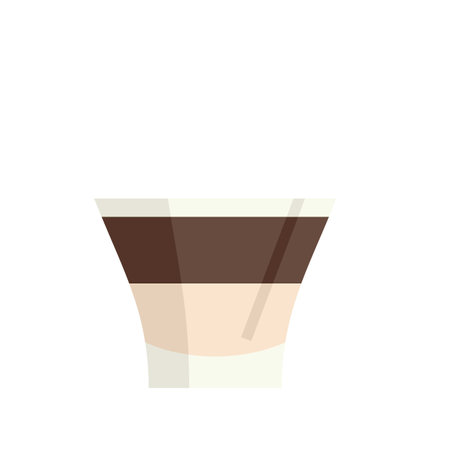 Restaurant cocktail icon flat vector. Eat menu. Cook coffee isolatedのイラスト素材