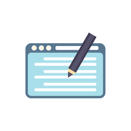 Web raiting icon flat vector. Star review. Rate client isolatedのイラスト素材