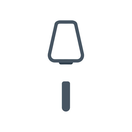 Pool cleaning net icon flat vector. Water equipment. Swim vacation isolatedのイラスト素材