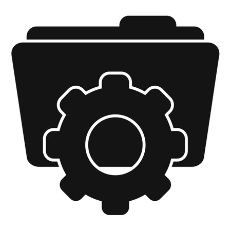 Repair backup icon simple vector. Data cloud. Storage serverのイラスト素材