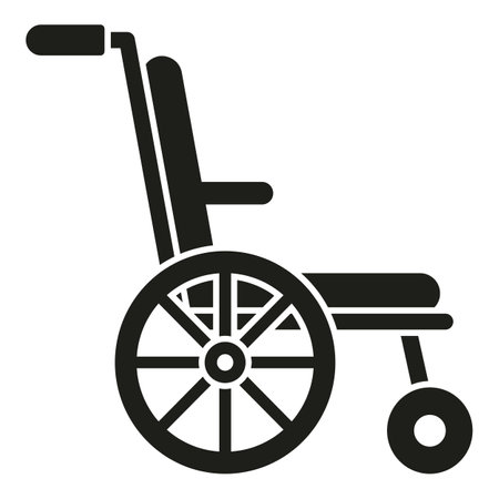Arthritis wheelchair icon simple vector. Pain joint. Hand knee doctorのイラスト素材