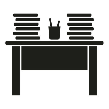 Rush job desktop icon simple vector. Office work. Computer deliveryのイラスト素材