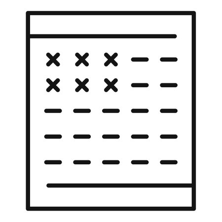 Winner lotto ticket icon outline . Win game scratch. Card lotteryの写真素材