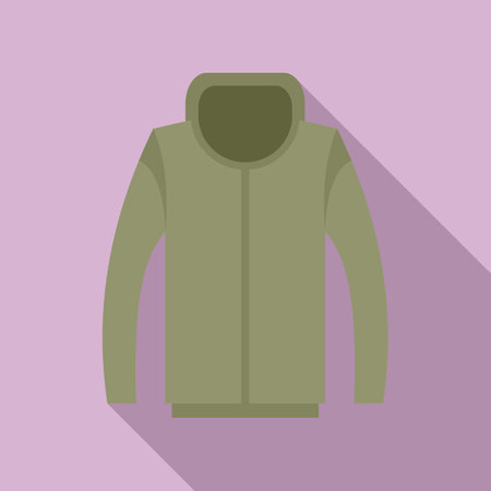Fisherman cotton wear icon. Flat illustration of fisherman cotton wear icon for web designの写真素材