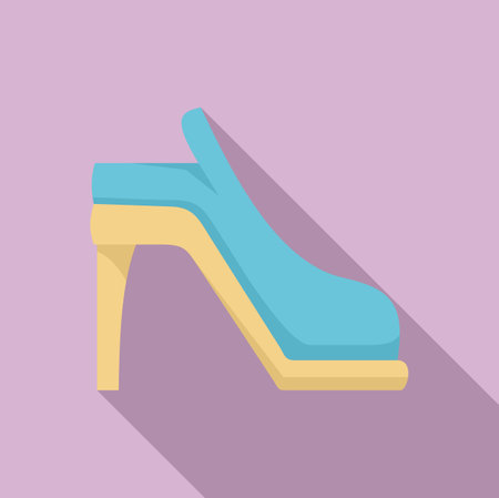 Swedish traditional shoes icon. Flat illustration of swedish traditional shoes icon for web designの写真素材