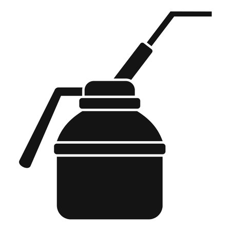 Car repair pot icon. Simple illustration of car repair pot icon for web design isolated on white backgroundの写真素材