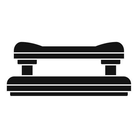 Hole perforator icon. Simple illustration of hole perforator icon for web design isolated on white backgroundの写真素材