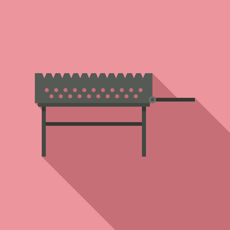Bonfire brazier icon. Flat illustration of Bonfire brazier icon for web designの写真素材