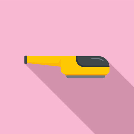 Care steam cleaner icon. Flat illustration of Care steam cleaner icon for web designの写真素材