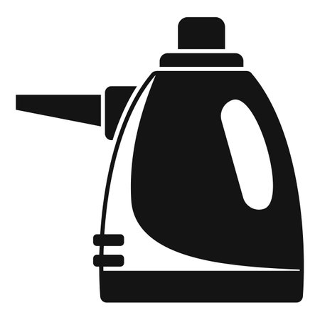 Purity steam cleaner icon. Simple illustration of Purity steam cleaner icon for web design isolated on white backgroundの写真素材