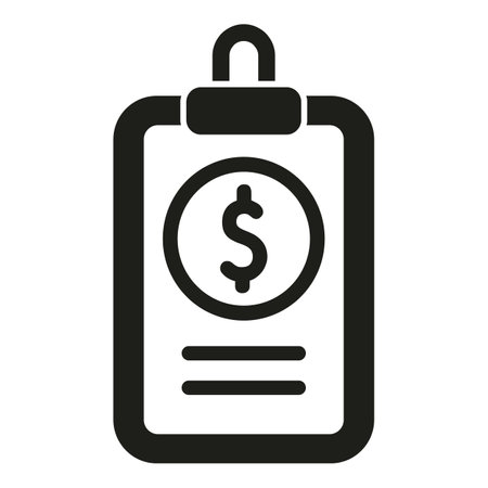 Money board icon simple vector. Bank finance. Coin depositのイラスト素材