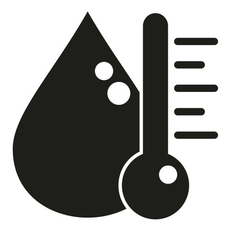 Repair temperature icon simple vector. Refrigerator service. Cold homeのイラスト素材