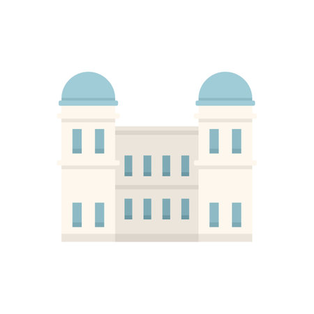 Tourism sightseeing icon. Flat illustration of Tourism sightseeing icon isolated on white backgroundの写真素材