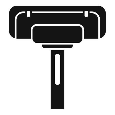 Clean mop icon simple . Cleaning pool. Repair serviceの写真素材