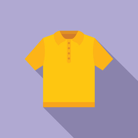 Tshirt repair icon flat . Tailor cloth. Sew threadの写真素材