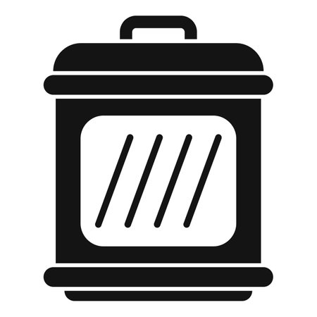 Restaurant smokehouse icon simple . Oven house. Cook foodの写真素材