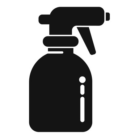 Palm cleanse sprayer icon simple vector. Atomizer clean. Powder safe graffitiのイラスト素材