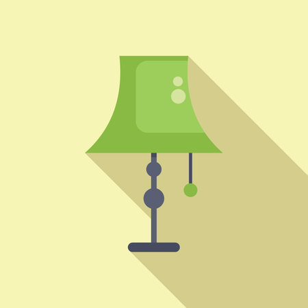 Chandelier torcher icon flat vector. Light lamp. Ceiling floor interiorのイラスト素材