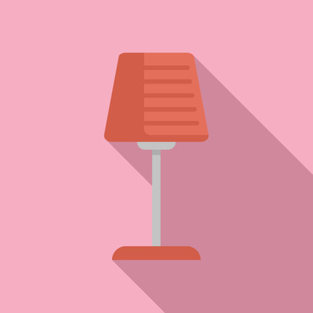 Torcher technology icon flat vector. Business decor. Room interior decorativeのイラスト素材