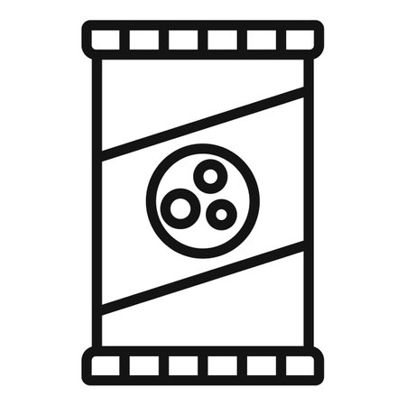 Tasty snack pack icon outline vector. Shop packet machine. Vending machine productのイラスト素材