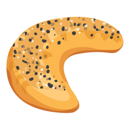 Bakery confectionery icon cartoon vector. Festive food. Cafe bread bakeのイラスト素材