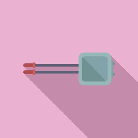 Vector illustration of a simplified sphygmomanometer used for medical blood pressure measuringのイラスト素材