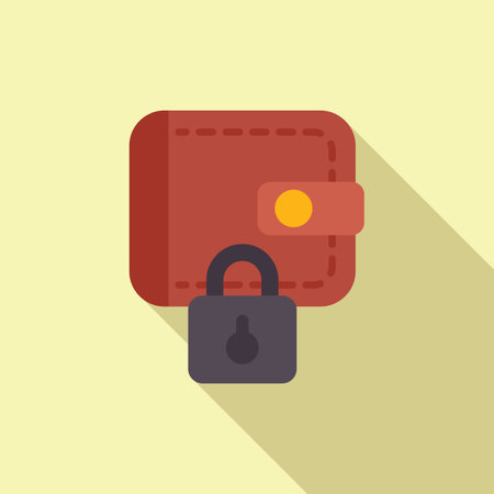 Conceptual illustration of securing finances, emphasizing financial safety and data protectionのイラスト素材