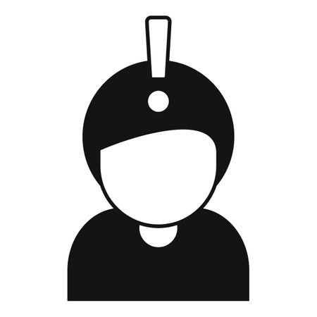 Man is wearing a virtual reality headset, immersed in a digital worldのイラスト素材