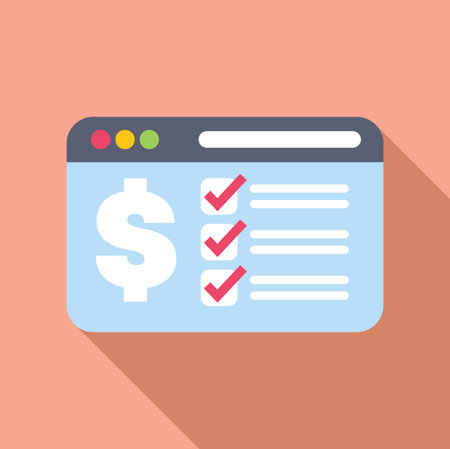 Concept of online payment, transaction approval, money transfer, online banking, or successful financial operationのイラスト素材