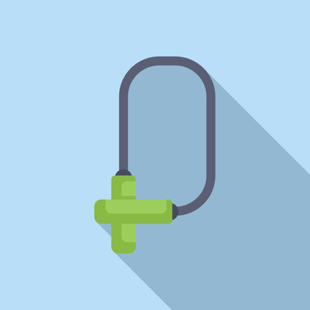 Green earplugs are protecting ears from loud noises, preventing hearing lossのイラスト素材