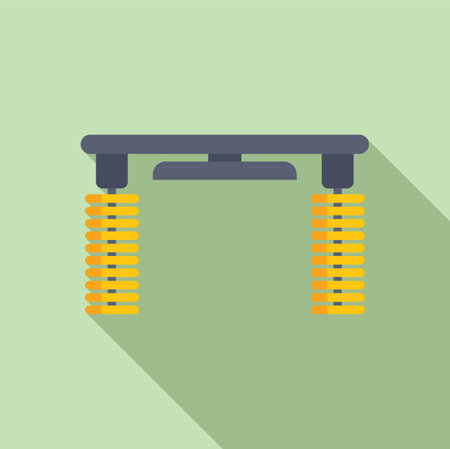 Automatic car wash system is cleaning a vehicle with rotating brushes in a carwash stationのイラスト素材