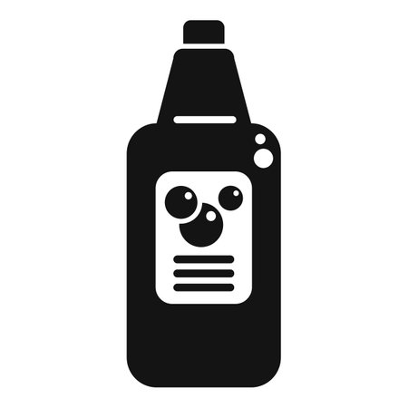 Plastic bottle containing cleaning product for dish washingのイラスト素材