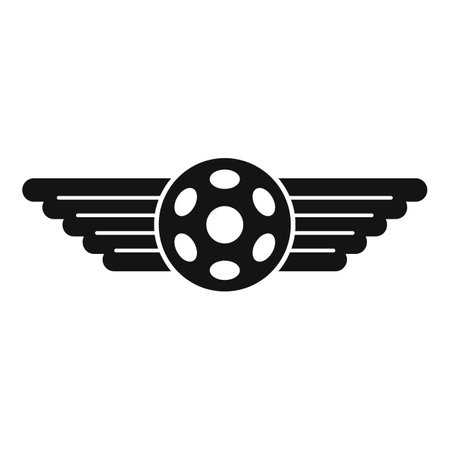 This logo is perfect for any company related to floorball, especially teamsのイラスト素材