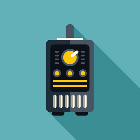 Inverter welding machine using modern technology is depicted with a minimalist and flat design styleのイラスト素材