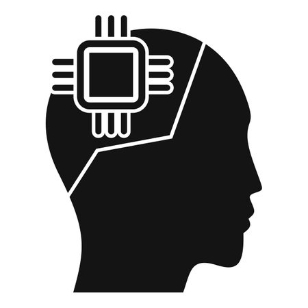 This vector illustration represents the concept of artificial intelligence