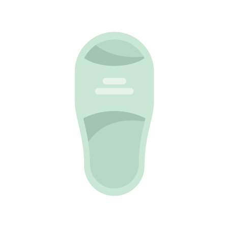 Providing a hygienic and comfortable experience for guests, these disposable slippers are perfect for hotel roomsのイラスト素材
