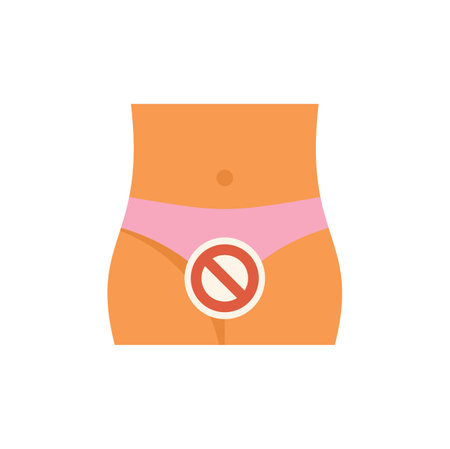 Woman body showing stop sign for sexual harassment, sexual abuse and violence conceptのイラスト素材